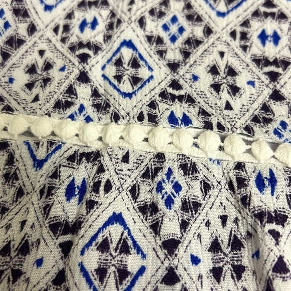 Skies Are Blue Anthropologie | Langlock Blouse Cold Shoulder Lace Croche… - Picture 6 of 10